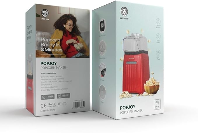 Green Lion PopJoy Popcorn Maker gamingstore Green Lion PopJoy Popcorn Maker gamingstore